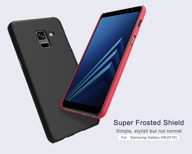 Case Samsung Galaxy A8 (2018) / Pre-Order * Nillkin super Frosted shield คุณภาพสูงทำจากวัสดุ PC นำเข้า *