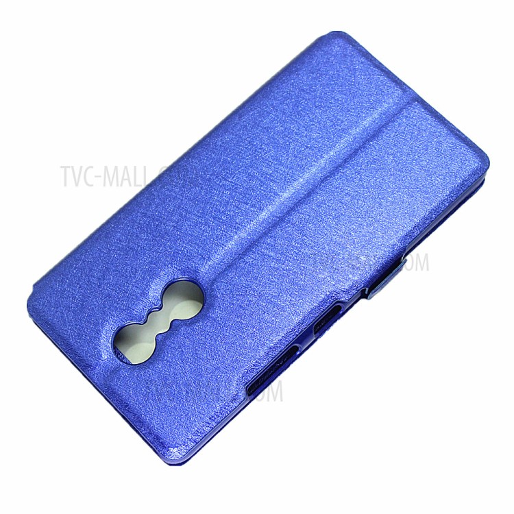 Case Lenovo K6 Note / Pre-order * ผิวผ้าไหม 2 ช่องหน้าต่าง *