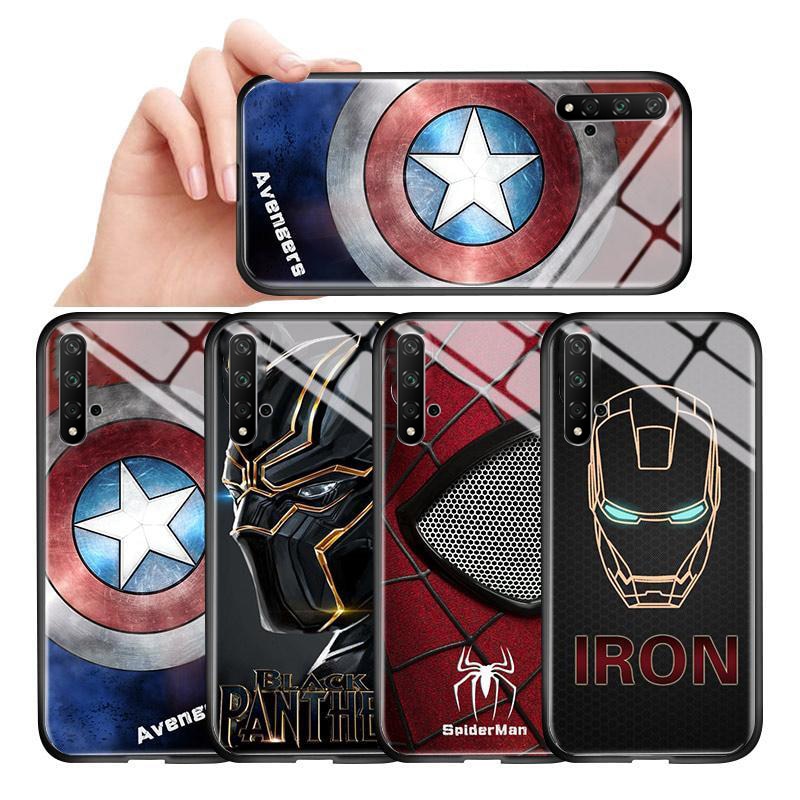 Case Huawei Nova 5T / Pre-order * เคสกระจกนิรภัย สไตล์Graffiti Street แผ่นหลัง + กรอบ TPU *