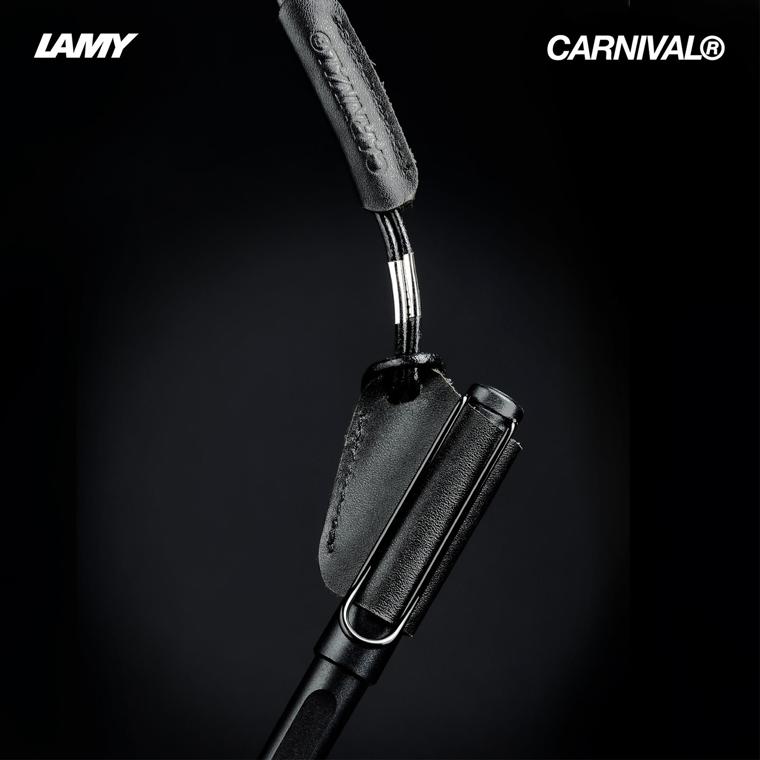 LAMY x CARNIVAL® safari all black rollerball pen set