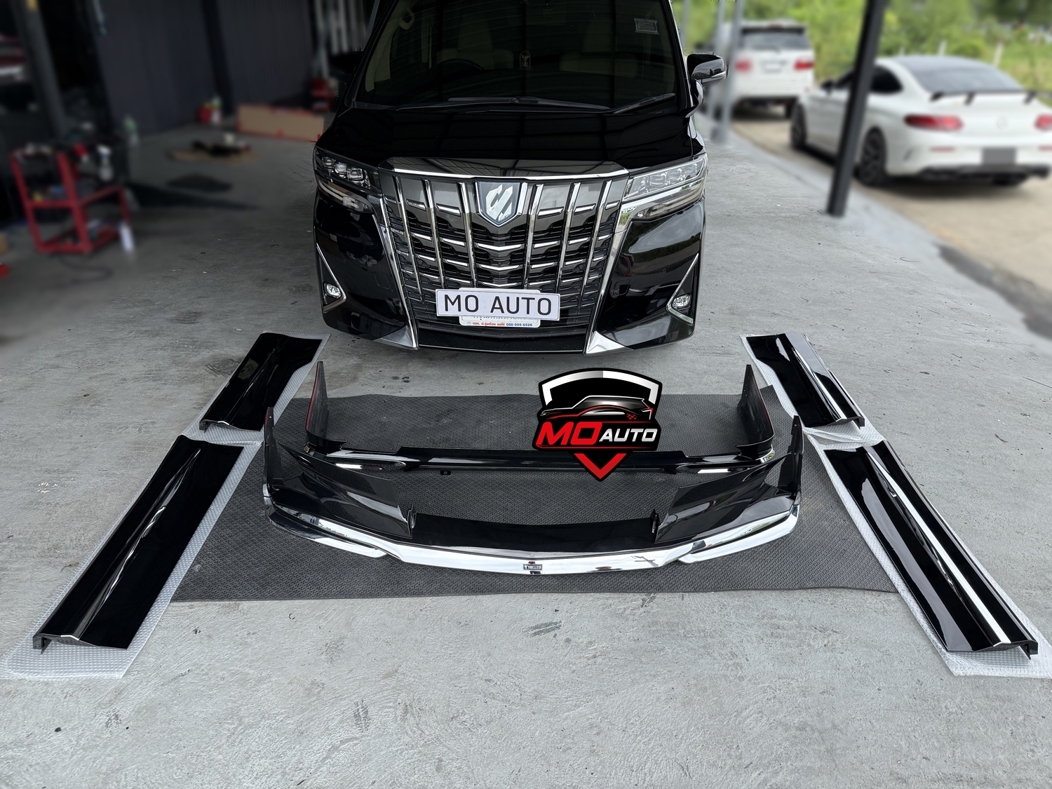 ชุดแต่งรอบคัน ALPHARD 30 HYBRID X ทรง Modellista