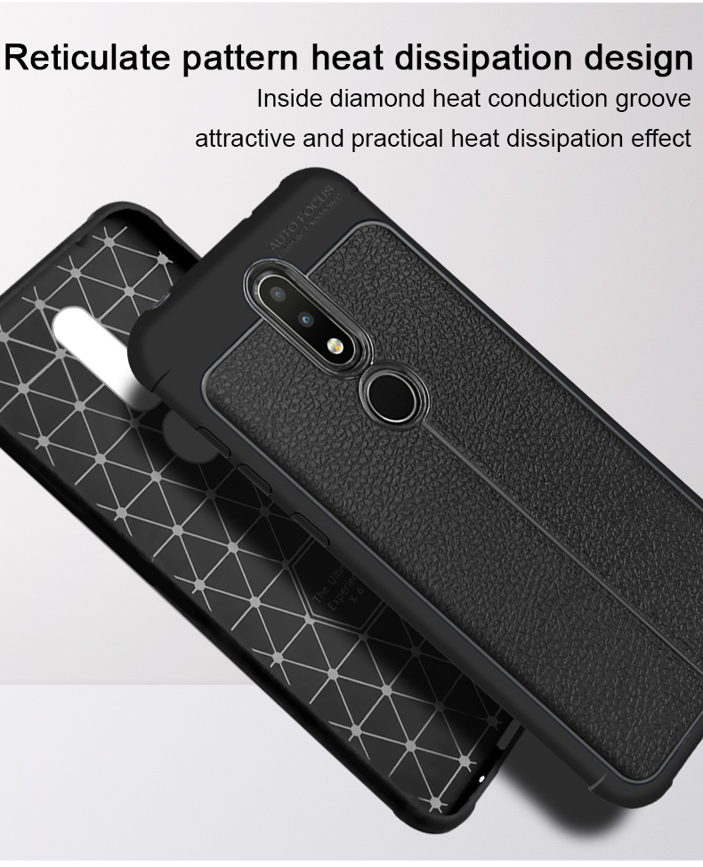 Case Nokia 6.1 Plus / Pre-order * IMAK Vega 4 มุมนิรภัย วัสดุ TPU ระดับพรีเมี่ยม *