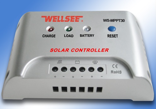 ตัวควบคุมการชาร์จแบตเตอรี่ แบบ MPPT ขนาด 10A 12/24V (WLS)