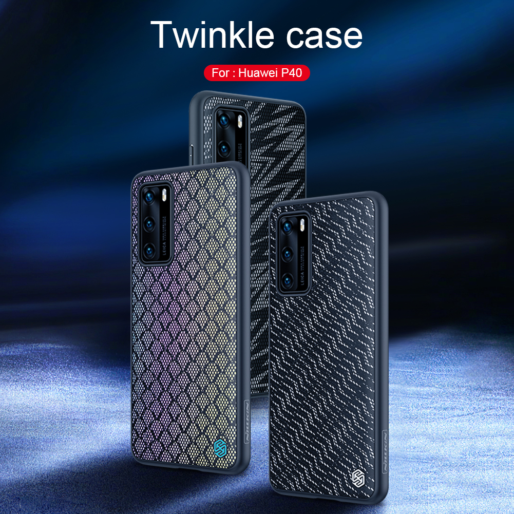 Case Huawei P40 / Pre-order * NILLKIN Twinkle Case หนัง PU + PC + TPU Hybrid Shell *