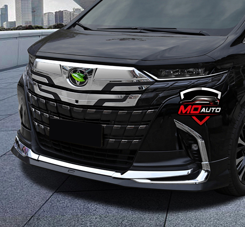 ครอบกระจังหน้าบนโครเมียม ALPHARD 40