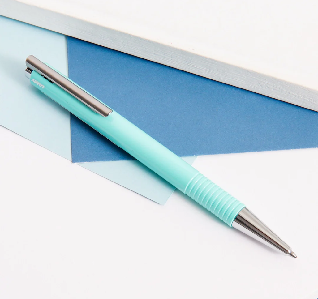 LAMY Logo M+ Lagoon Gloss Ballpoint Pen
