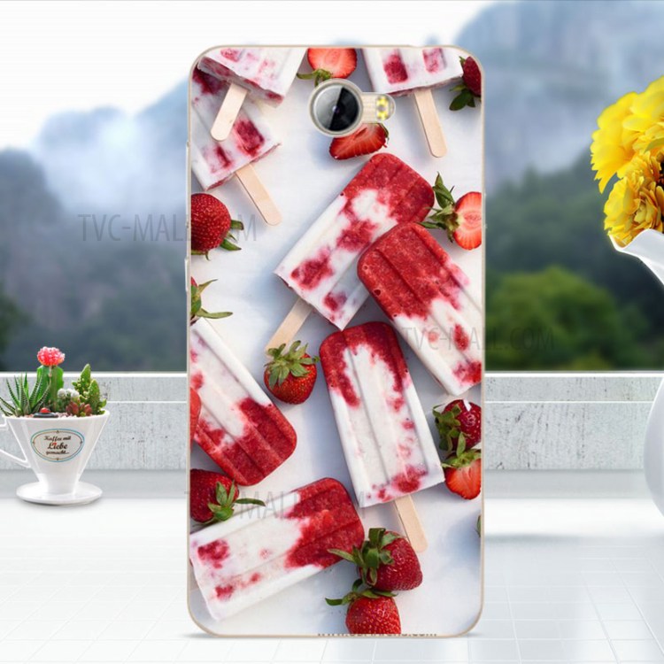 Case Huawei Y5ii / Pre-order * Softlyfit นูน เคส TPU ช่วยให้ดูสดใส *