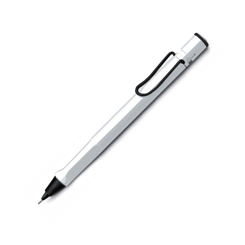 LAMY safari alpine white black clip mechanical pencil