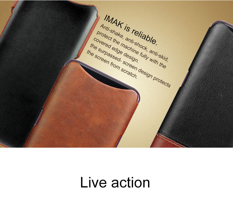 Case OPOP Find X / Pre-Order * IMAK Ruiyi วัสดุพลาสติกคุณภาพสูงเคลือบด้วยหนัง PU *