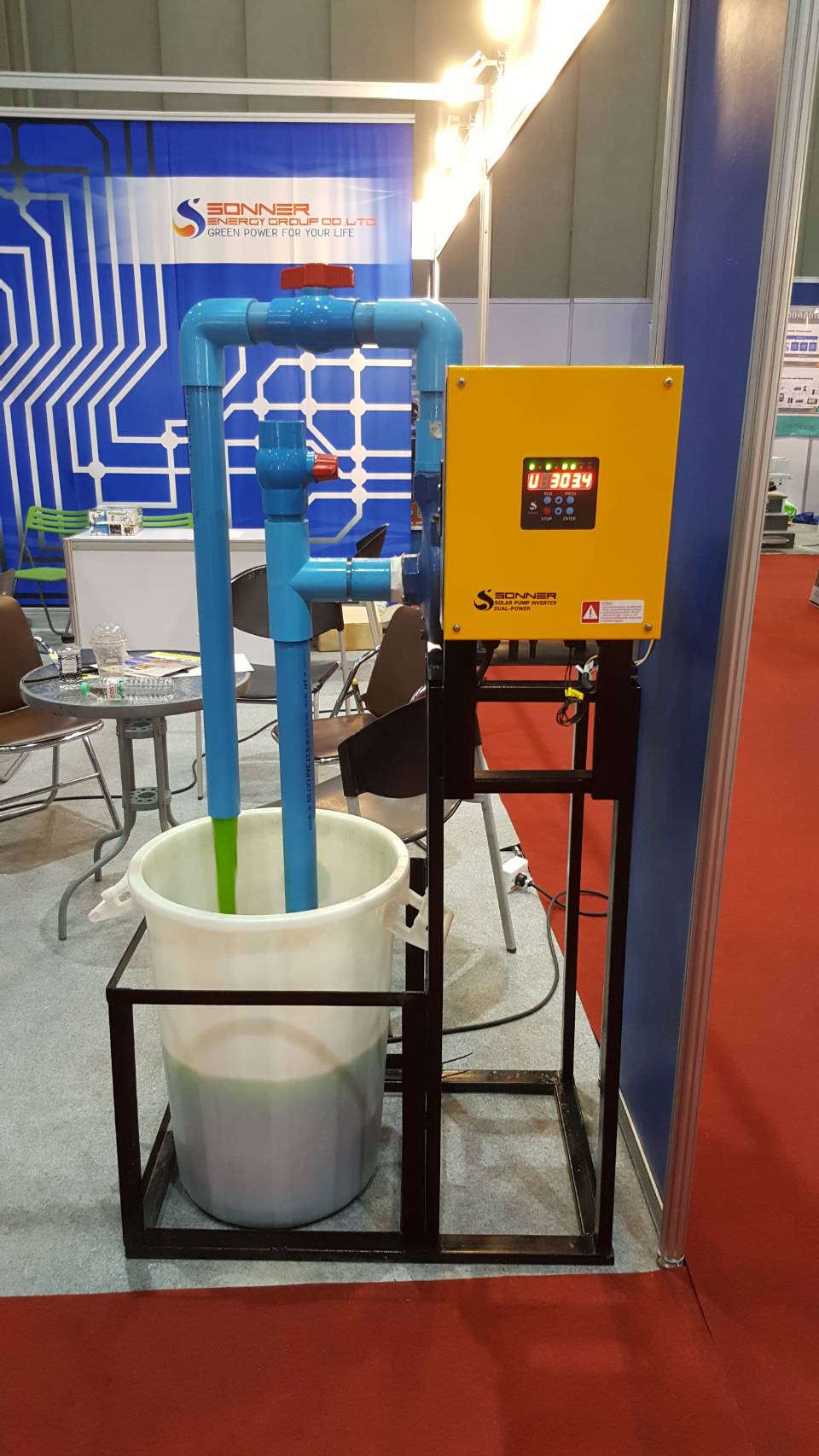 SONNER โซล่าปั๊มอินเวอร์เตอร์ซอนเนอร์สำหรับปั๊มน้ำ 1 เฟส และ 3 เฟส 220V (SONNER Solar Pump Inverter for Water Pump)