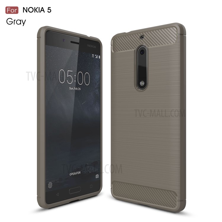 Case Nokia 5 / Pre-order * คาร์บอนไฟเบอร์ Brushed TPU *