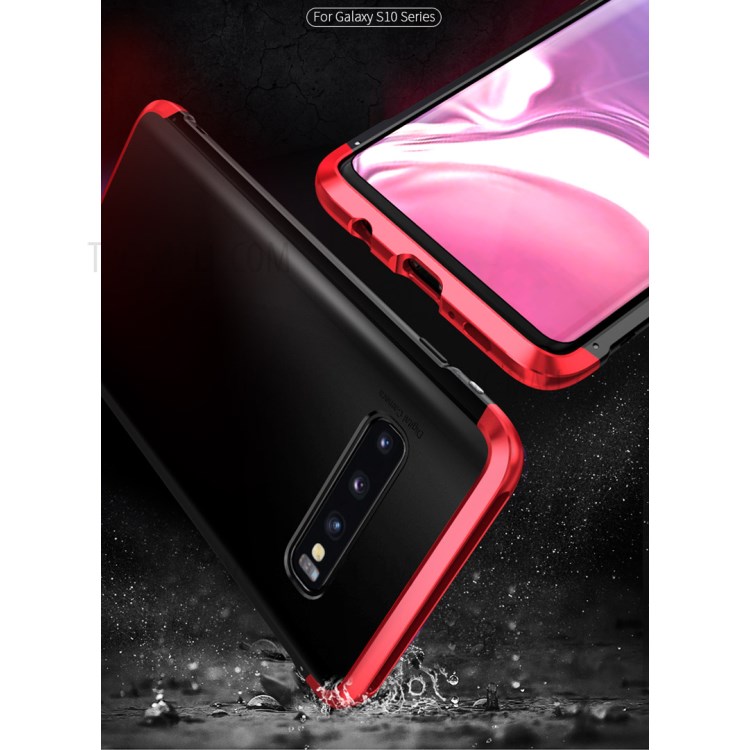 Case Samsung Galaxy S10 / Pre-Order * LUPHIE มังกรคู่โลหะ + ซิลิโคน + PC Back Cover *