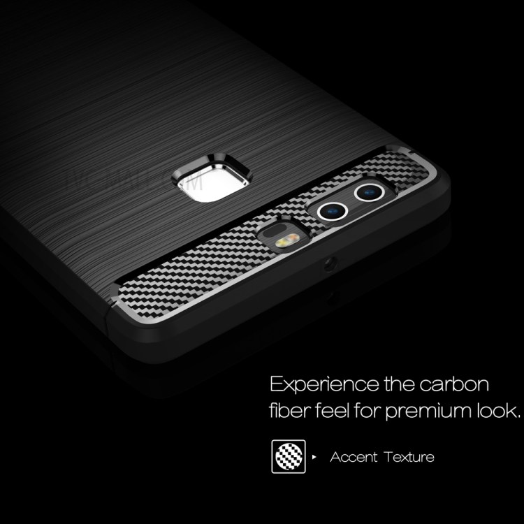 Case Huawei P9 / Pre-order * เคส TPU ไฟเบอร์คาร์บอน *