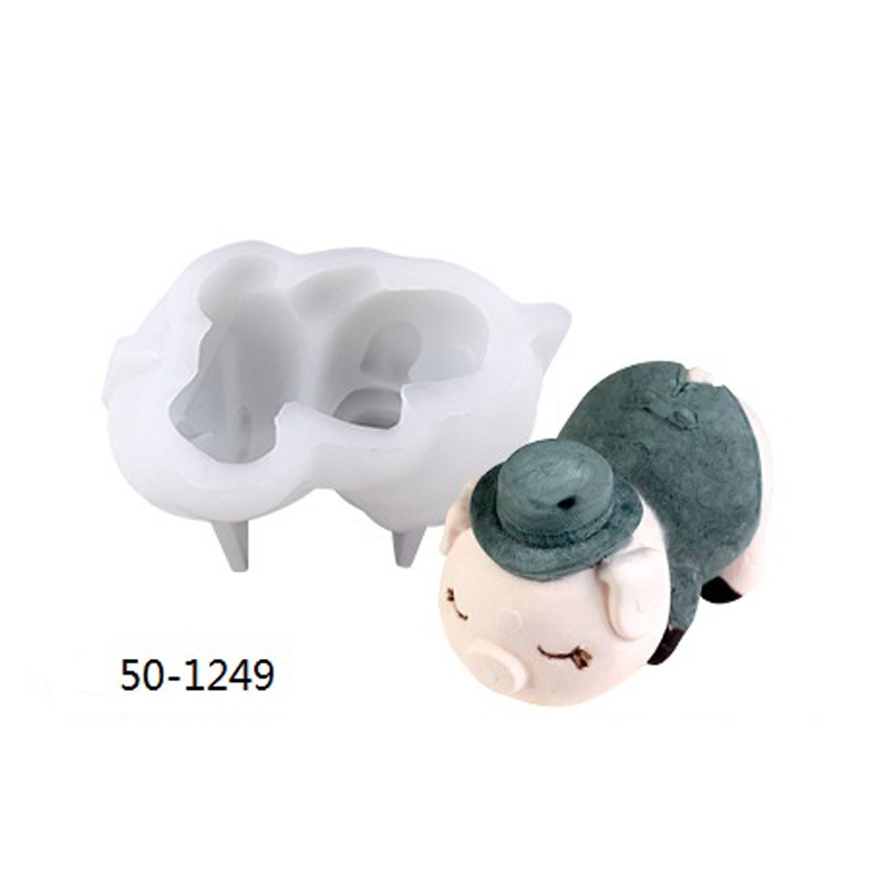 แม่พิมพ์ซิลิโคน หมู ประมาณ 8*10.6*7cm 004812