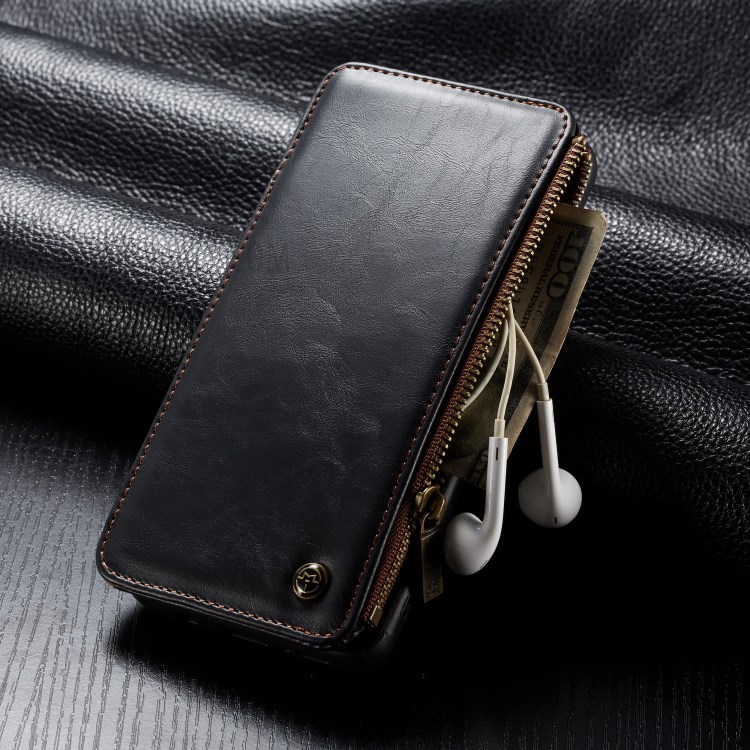 Case Samsung Galaxy S9 Plus / Pre-Order * CASEME 011 ซีรีส์ถอดซิปกระเป๋าสตางค์หนังแบบ 2-in-1 ธุรกิจ *