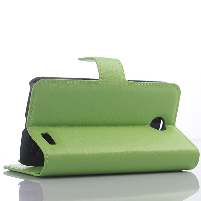 Case Lenovo A516 / Pre-order * เคสผิวลิ้นจี่ กระเป๋าสตางค์ซองหนัง PU *