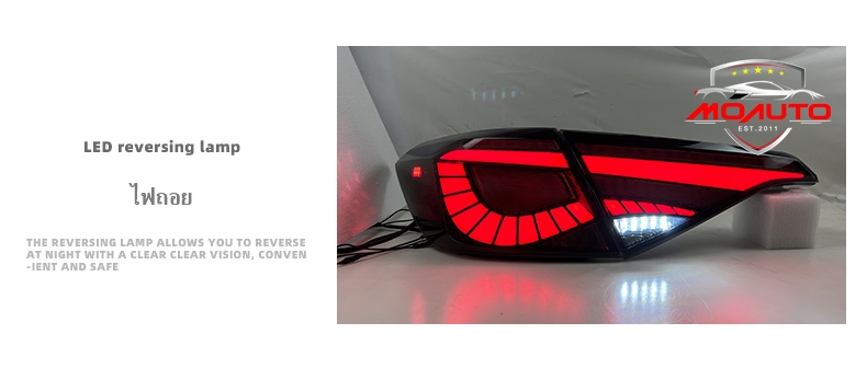 ไฟท้าย FULL LED CIVIC FE ทรง M2