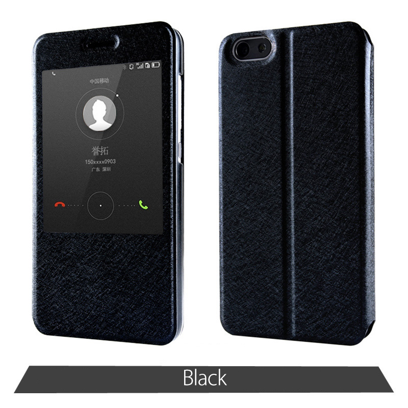 Case Huawei Honor 3X / Pre-order * เคสผิวผ้าไหม 2 ช่อง หน้าต่าง *