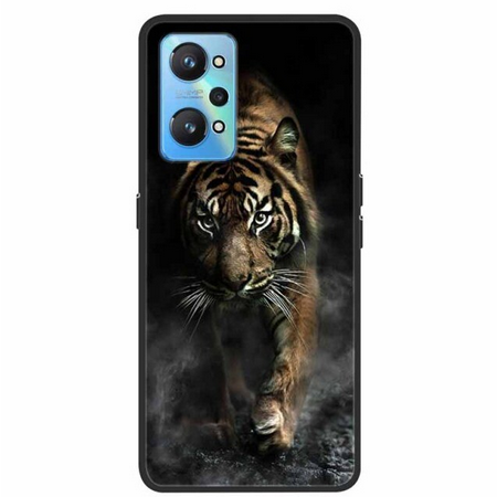 Case Realme C35 # Pre-Order * เคสพิมพ์ภาพสัตว์น่ารัก ยอดนิยมสีดำซิลิโคน *