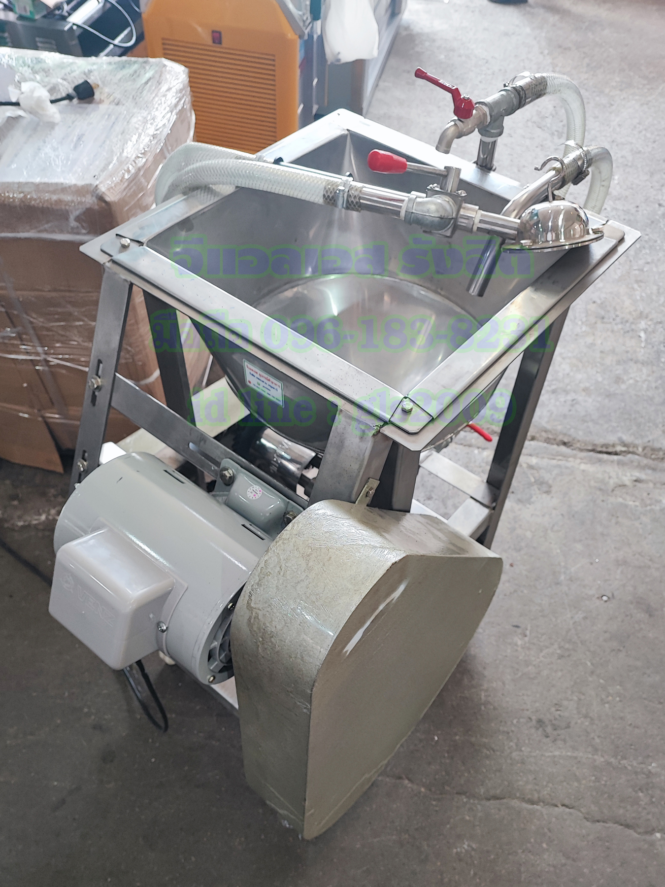 เครื่องโรยเส้นขนมจีนโครงสแตนเลส