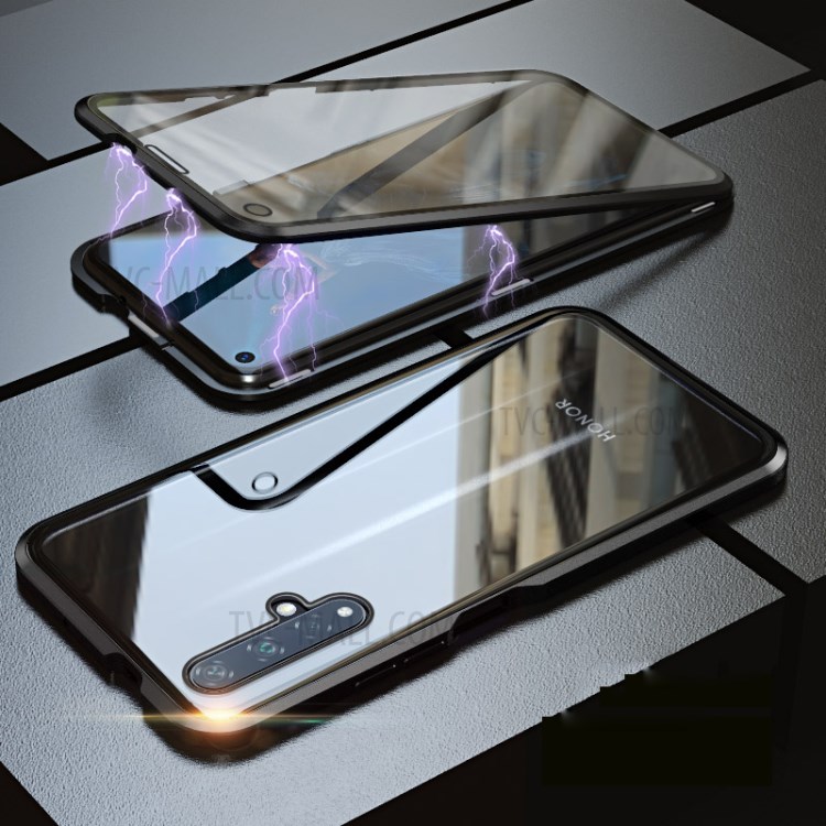 Case Huawei Nova 5T / Pre-order * Fully 360 องศา ความแข็งที่แข็งแกร่งกระจก + กรอบโลหะแม่เหล็ก *