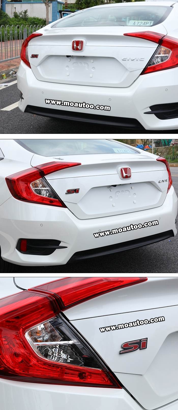 โลโก้ Si ฝากระโปรงท้าย CIVIC FC/FK