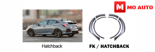 โปรงซุ้มล้อหลัง TYPE-R CIVIC FC / FK / FC MC