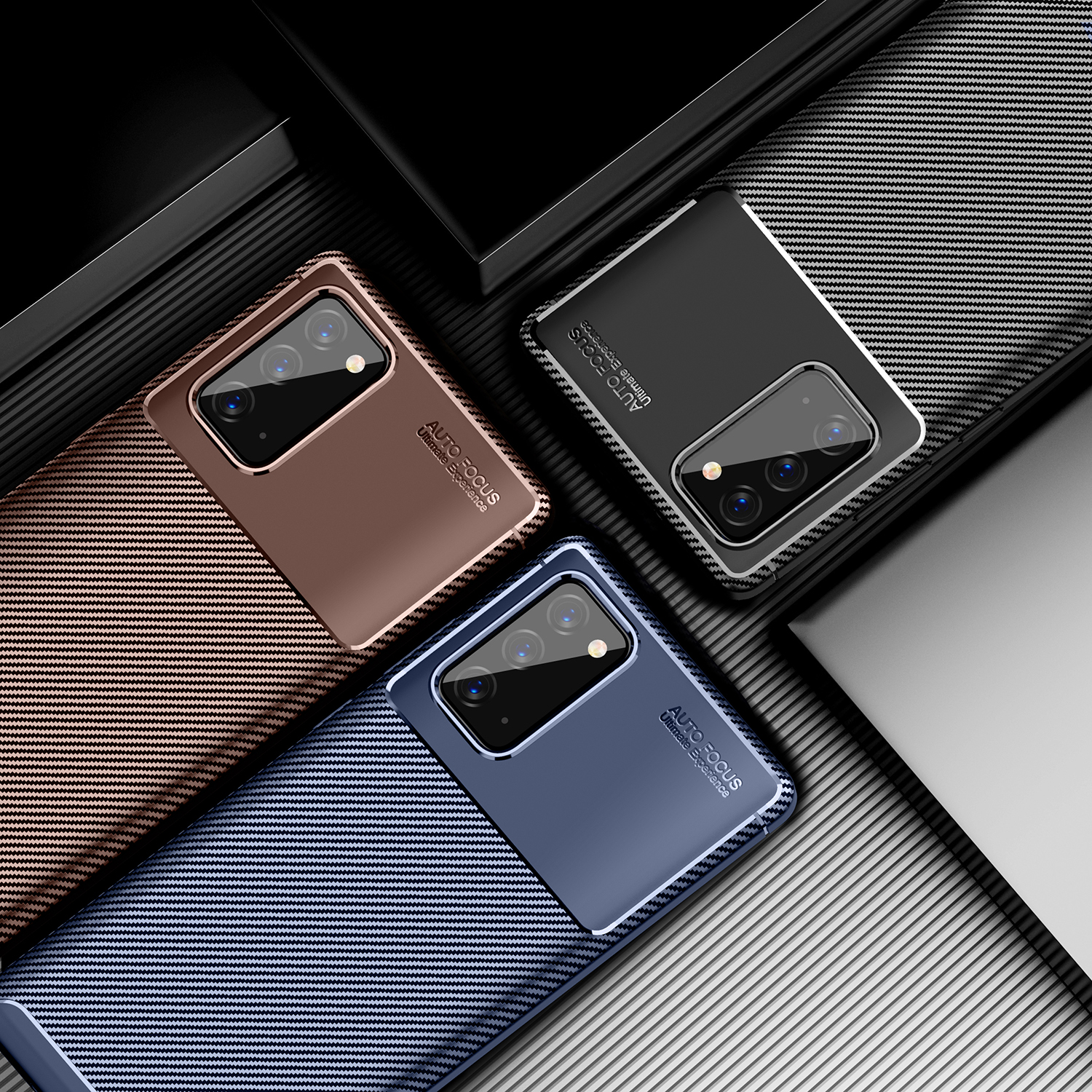 Case Samsung Galaxy Note 20/Note 20 5G / Pre-Order * เคสคาร์บอนไฟเบอร์ TPU นุ่มยืดหยุ่นและทนทาน *