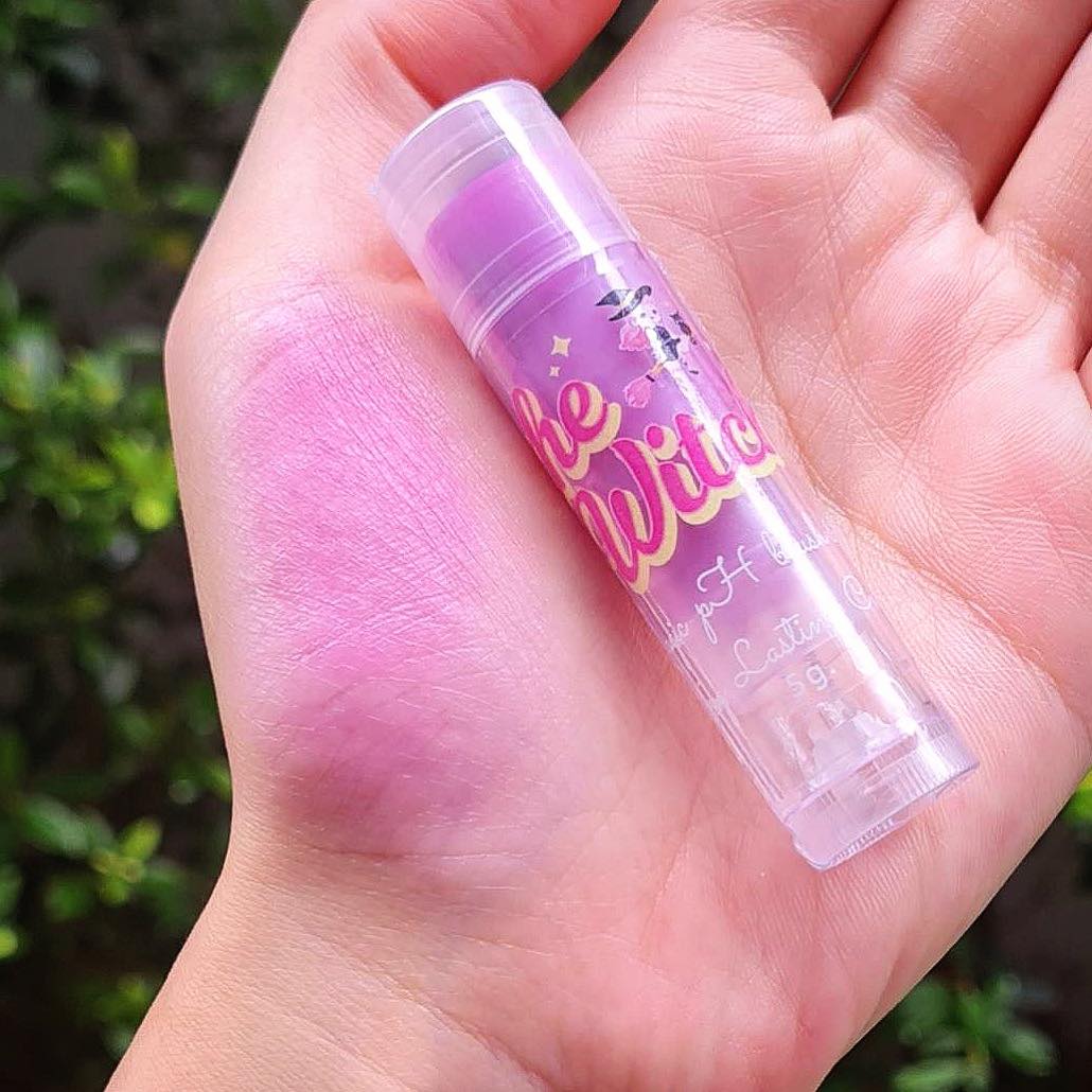 บาล์มแม่มด ลิปบาล์มเปลี่ยนสีตามอุณหภูมิ The witch PH balm