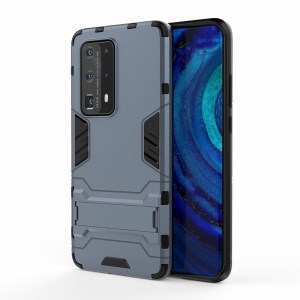 Case Huawei P40 Pro+ / Pre-order * เคสพลาสติก + ปก TPU พร้อมขาตั้ง วัสดุ TPU และพลาสติกแบบไฮบริด *