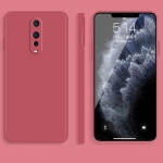 Case OPPO R17 Pro # Pre-Order * เคสสีทึบแบบซิลิโคนเหลว ซิลิโคนตรงขอบตรงป้องกันการกระแทก *