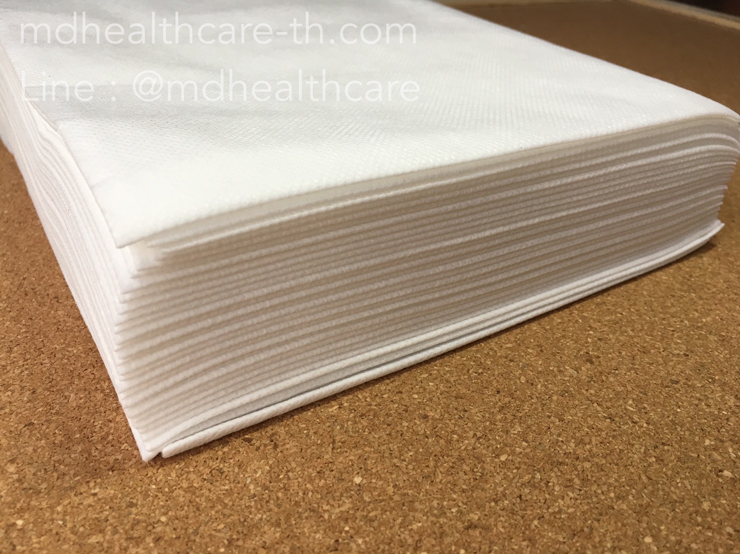 กระดาษรองเตียงกันเปื้อนหนา30แกรม 80*180cm(10แผ่น) กันฝุ่นโปร่งระบายอากาศ
