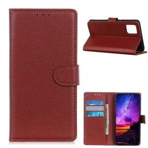 Case Xiaomi Mi 10T 5G / Mi 10T Pro 5G / Pre-order * เคสผิวลิ้นจี่ กระเป๋าสตางค์: ช่องใส่การ์ด 3 ช่อง + กระเป๋าเงินสด 1 ช่อง *