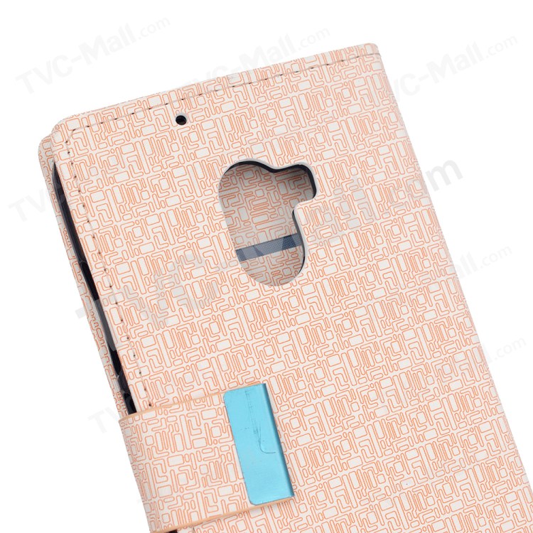Case Lenovo A7010 / Pre-order * พื้นผิวหนังรูปแบบเขาวงกต *