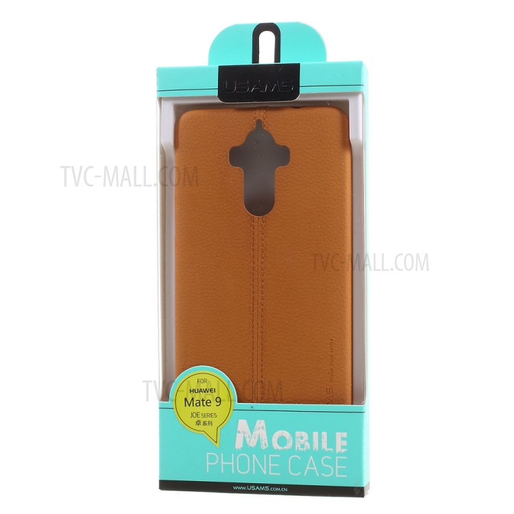 Case Huawei Mate 9 / Pre-order * USAMS บางและเบา หนัง PU + PC พื้นผิวลิ้นจี่ *