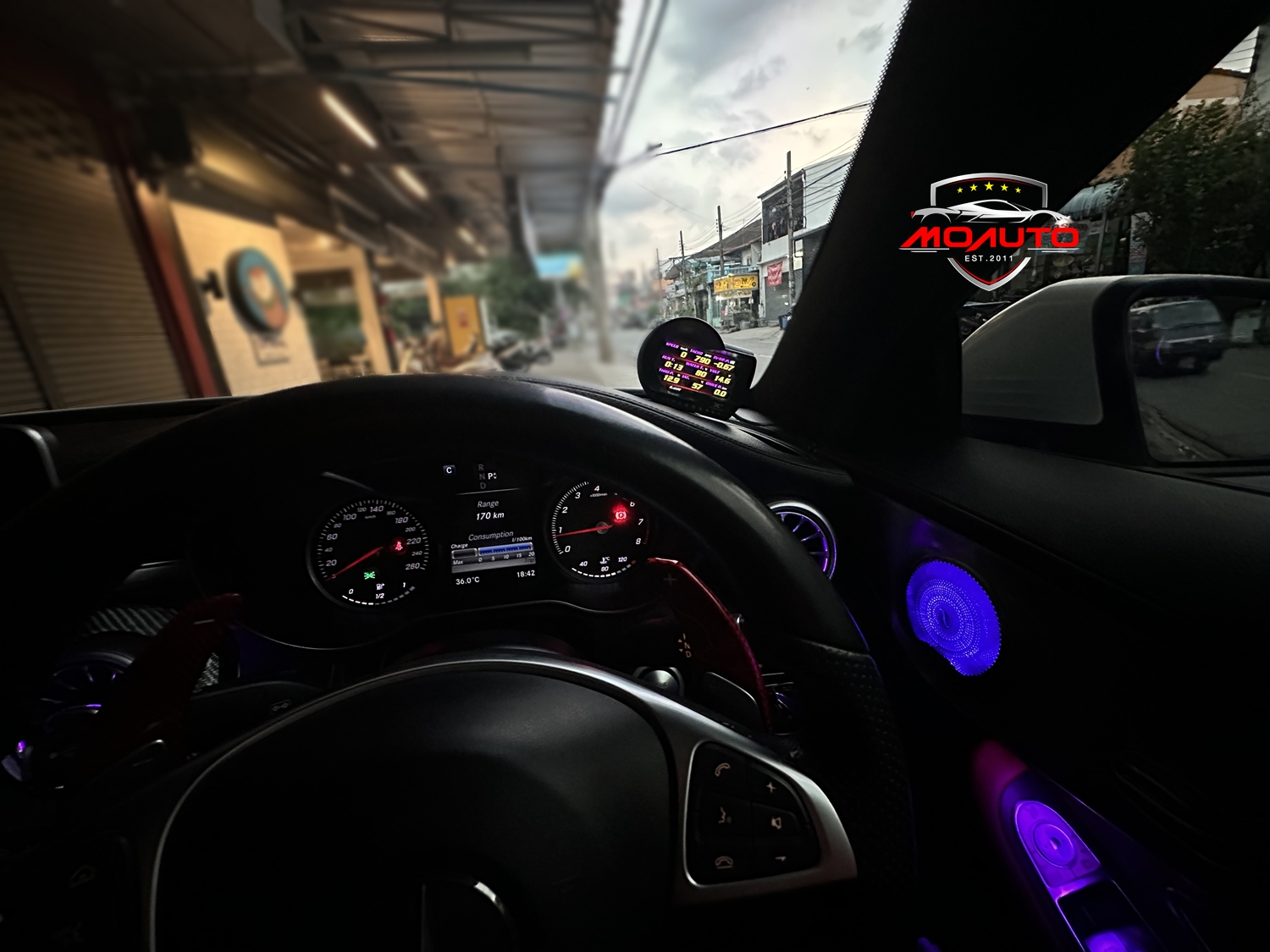 เกจวัด OBD2 Lufi XF Revolution Smart Gauge รุ่น TOP