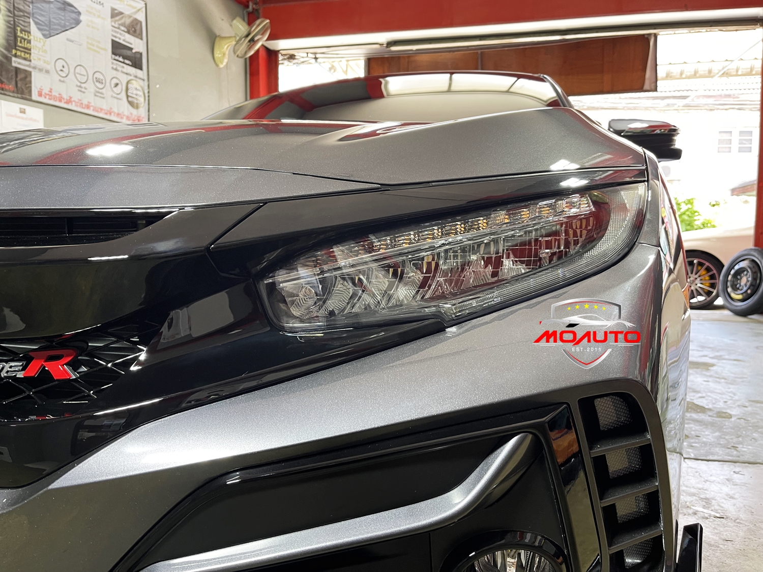 โคมไฟหน้า LED RS งานเทียบ OEM CIVIC FC 2016-2021