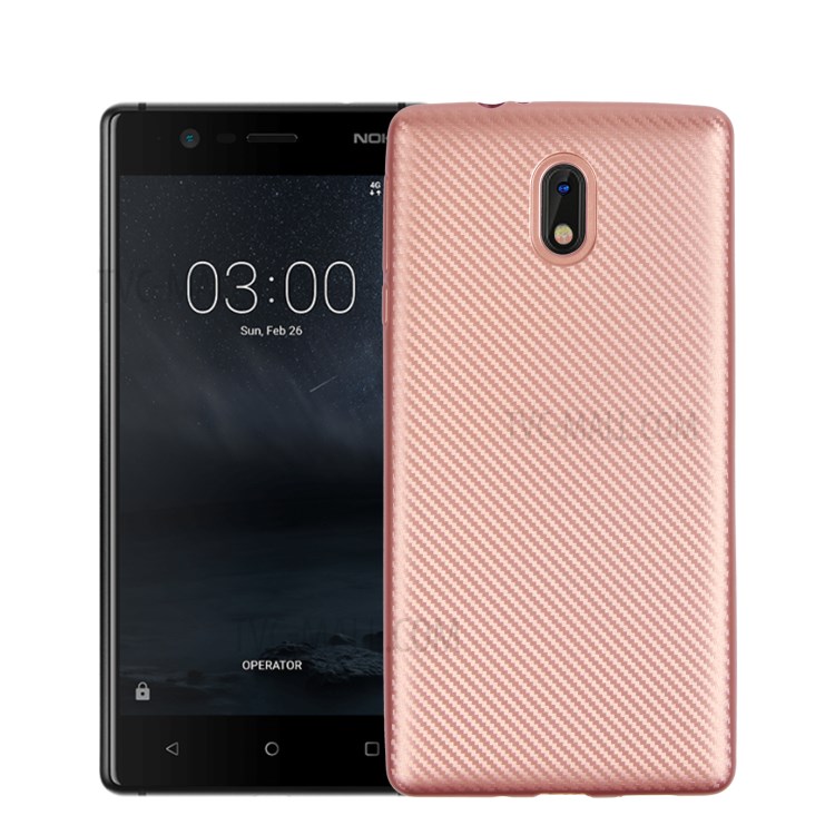 Case Nokia 3 / Pre-order * เคสคาร์บอนไฟเบอร์ TPU *