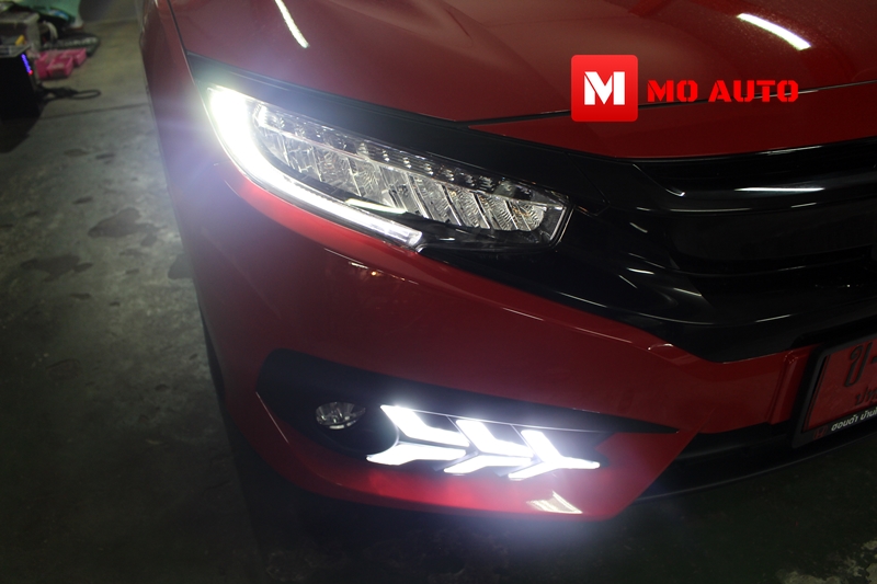 ไฟ Daylight CIVIC FC ทรง AUDI Style