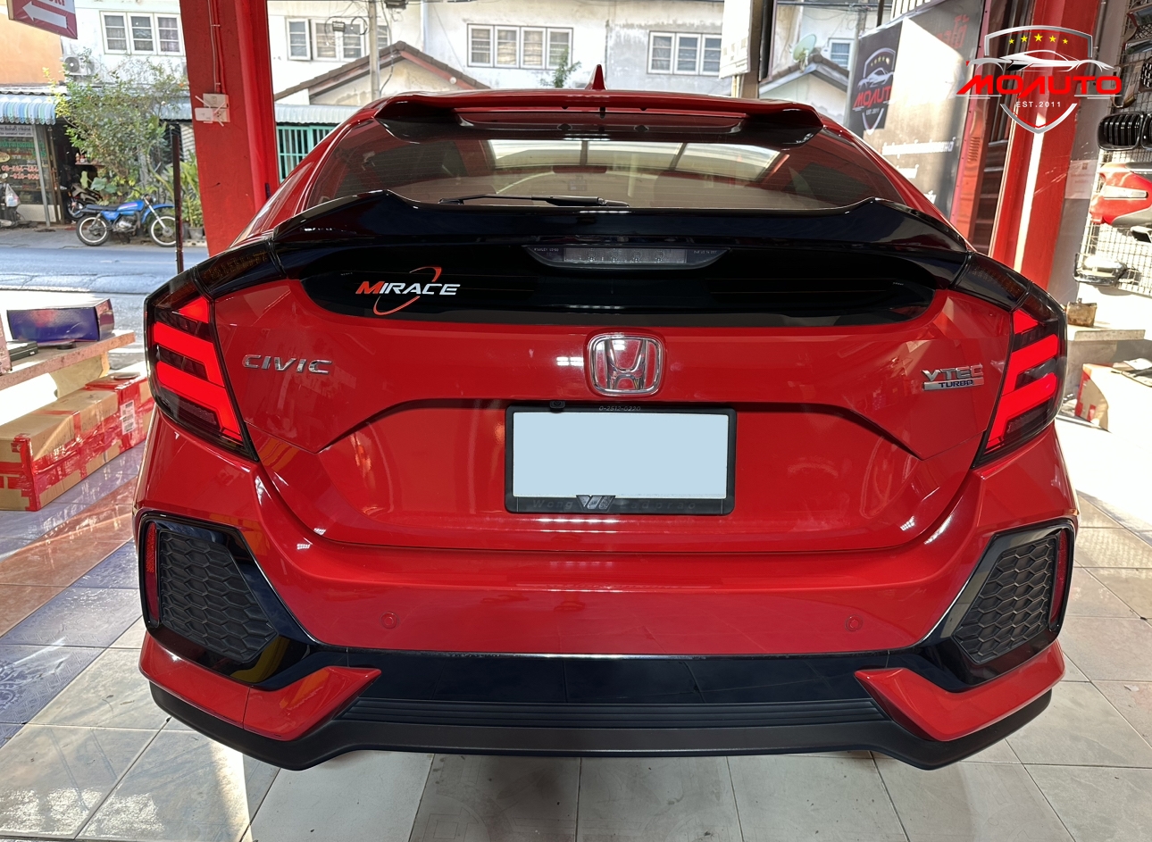 ไฟท้าย LED CIVIC FK ทรง Mugen Style V2