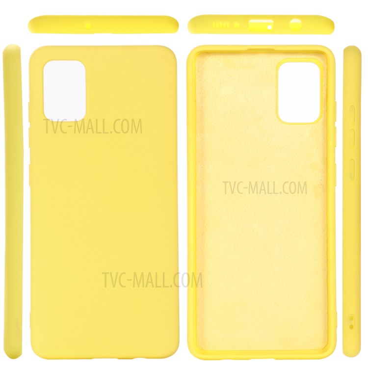 Case Samsung Galaxy A71 / Pre-order * เคสซิลิโคนเหลว วัสดุซิลิโคนอ่อนนุ่มและยืดหยุ่น *