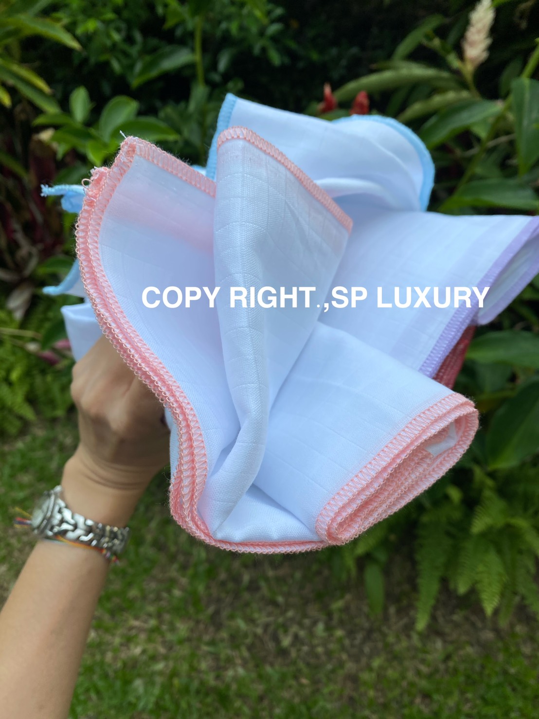 ผ้าอ้อม ผ้าสาลูผืนใหญ่ 29"x29"