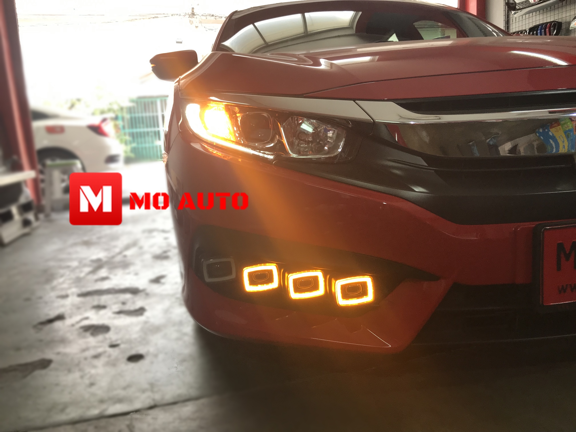 ไฟ Daylight CIVIC FC ทรง DUCATI STYLE 2016-2018