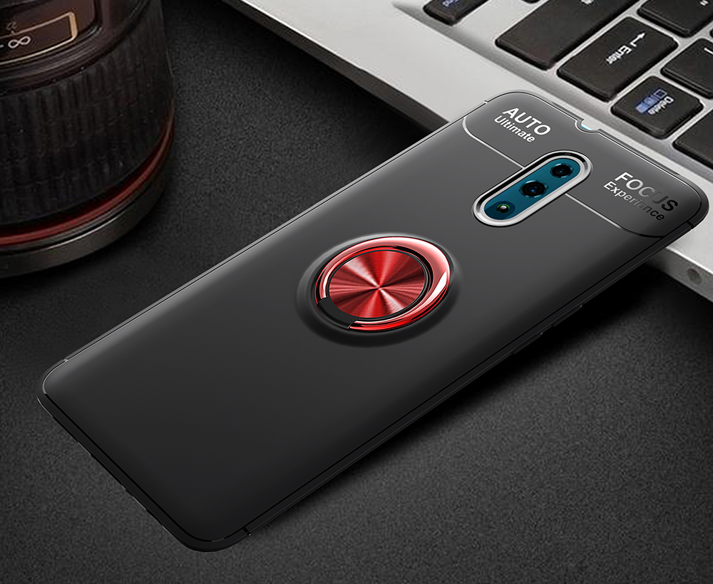 Case OPPO Reno / Pre-order * เคส TPU ขาตั้งแหวนนิ้ว (แผ่นแม่เหล็กโลหะในตัว) วัสดุ TPU คุณภาพสูงกันกระแทกและทนต่อแรงกระแทก *