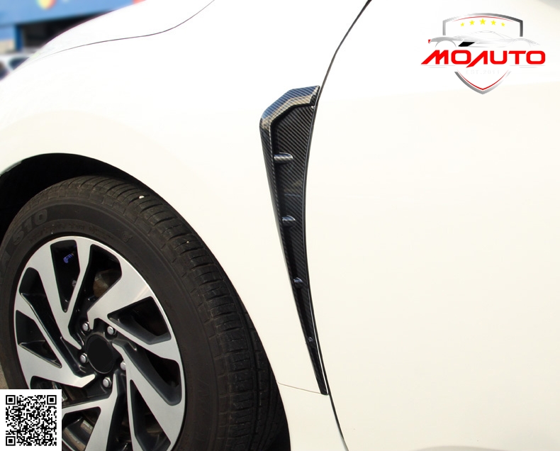 คิ้วแต่งแก้มข้าง ทรง Type R CIVIC FC/FK /MC 2019-2020