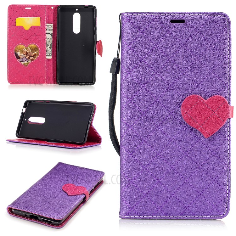 Case Nokia 5 / Pre-order * เคสหัวใจรัก สีตัดกัน *