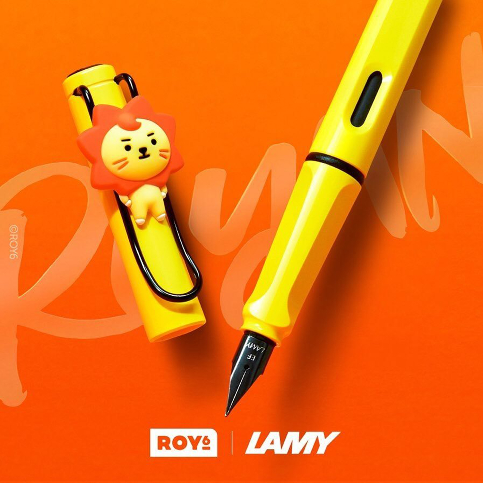 LAMY X LINE FRIENDS ROY6 2019 LIMITED EDITION
