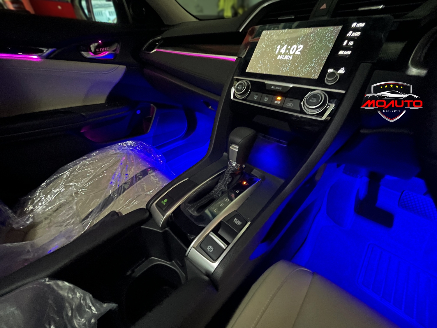 ไฟ Ambient light ตรงรุ่น V1 CIVIC FC / FK