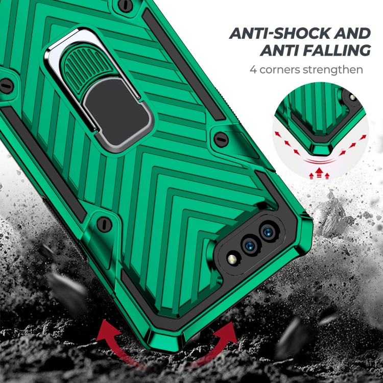 Case OPPO A3S / Pre-order * Cool Armor PC + เคสกันกระแทก TPU พร้อมที่วางแหวนหมุนได้ 360 องศา *