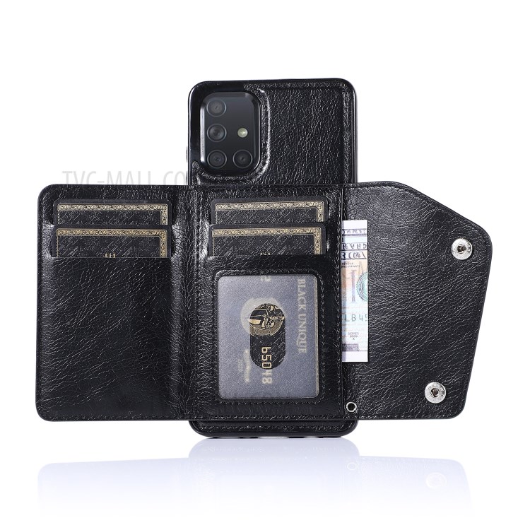 Case Samsung Galaxy A71 / Pre-order * เคสกระเป๋าโทรศัพท์เคสหนัง PU เคลือบ TPU ปกคลุม *